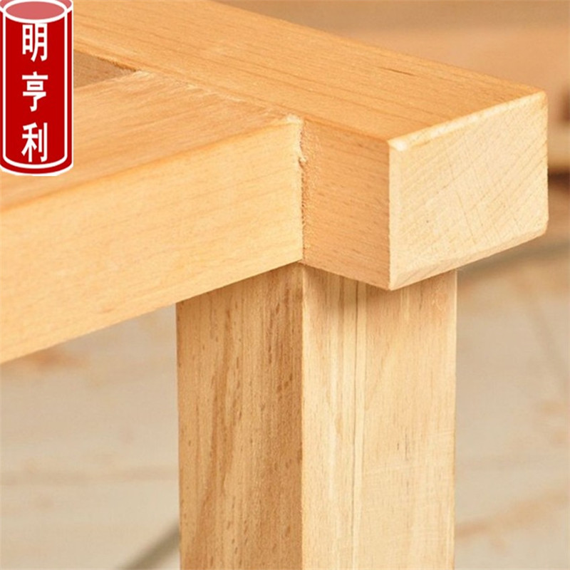 棕绷床架老式实木简约现代农村1.5简单农舍棕棚架子矮床架卯榫1.8 - 图1