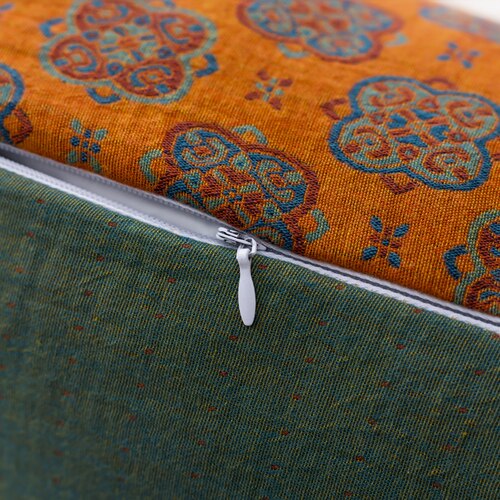 全棉双层纱老虎枕头全荞麦壳虎头枕芯加高透气亲肤牵引枕可拆洗 - 图3