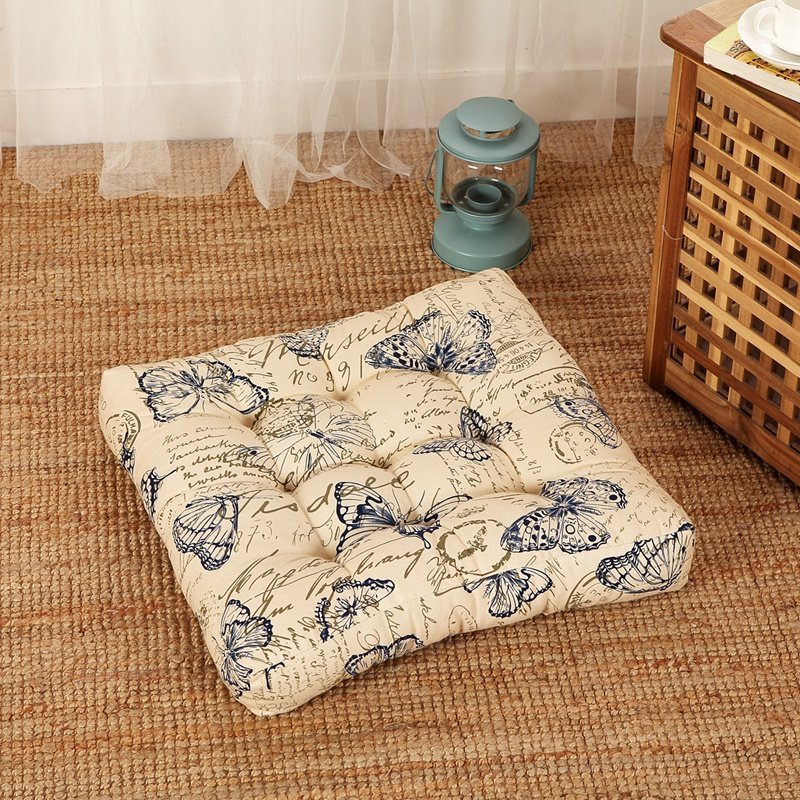 秋冬全棉帆布加厚办公室电脑椅学生坐垫四季红木椅学车垫高座垫,淘宝优惠券,粉丝福利购,淘宝优惠卷