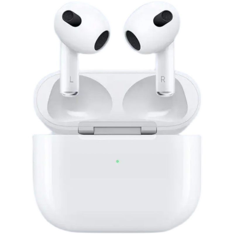 Apple/苹果 AirPods3代（第三代） 单只耳机补配左右充电盒全新 - 图1