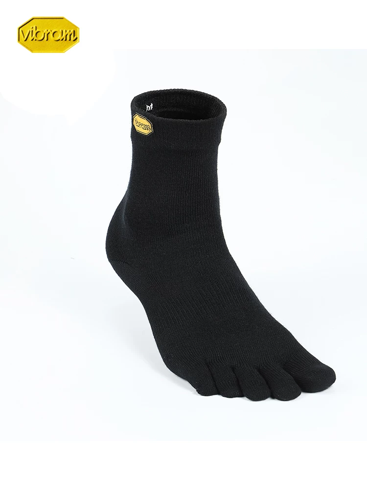 Vibram, non-slip socks for men and women, high boots for toes, absorbs sweat and smell, for running
