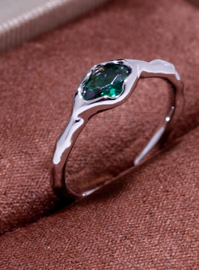 S925纯银小众设计戒指