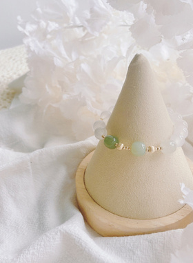 典润珠宝天然玛瑙diy设计14k包金