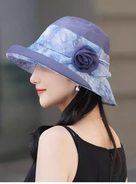中老年渔夫女妈妈遮阳帽