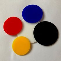 Acrylic organic glass transparent wafer round plastic round plate cake trays Watch lens fish tank cover