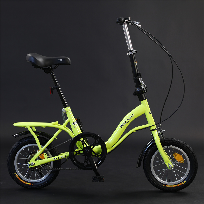 日喜12寸折叠自行车小轮超轻便携男女款脚踏车成人儿童学生单车-图1