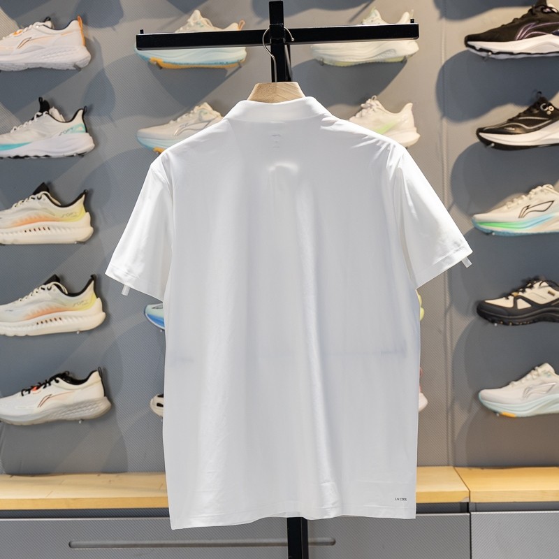 李宁男女同款短袖POLO衫2025新款羽毛球系列夏季翻领T恤APLV485,淘宝优惠券,粉丝福利购,淘宝优惠卷