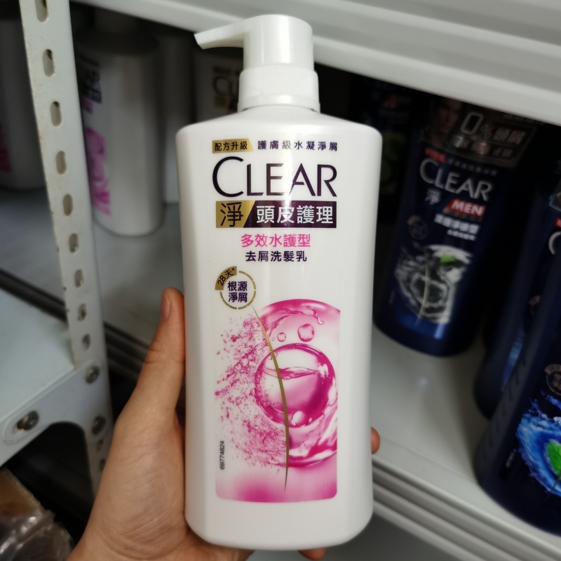 香港CLEAR 净/清扬洗发水女士去屑控油洗发露乳止痒薄荷白瓶正品 - 图2