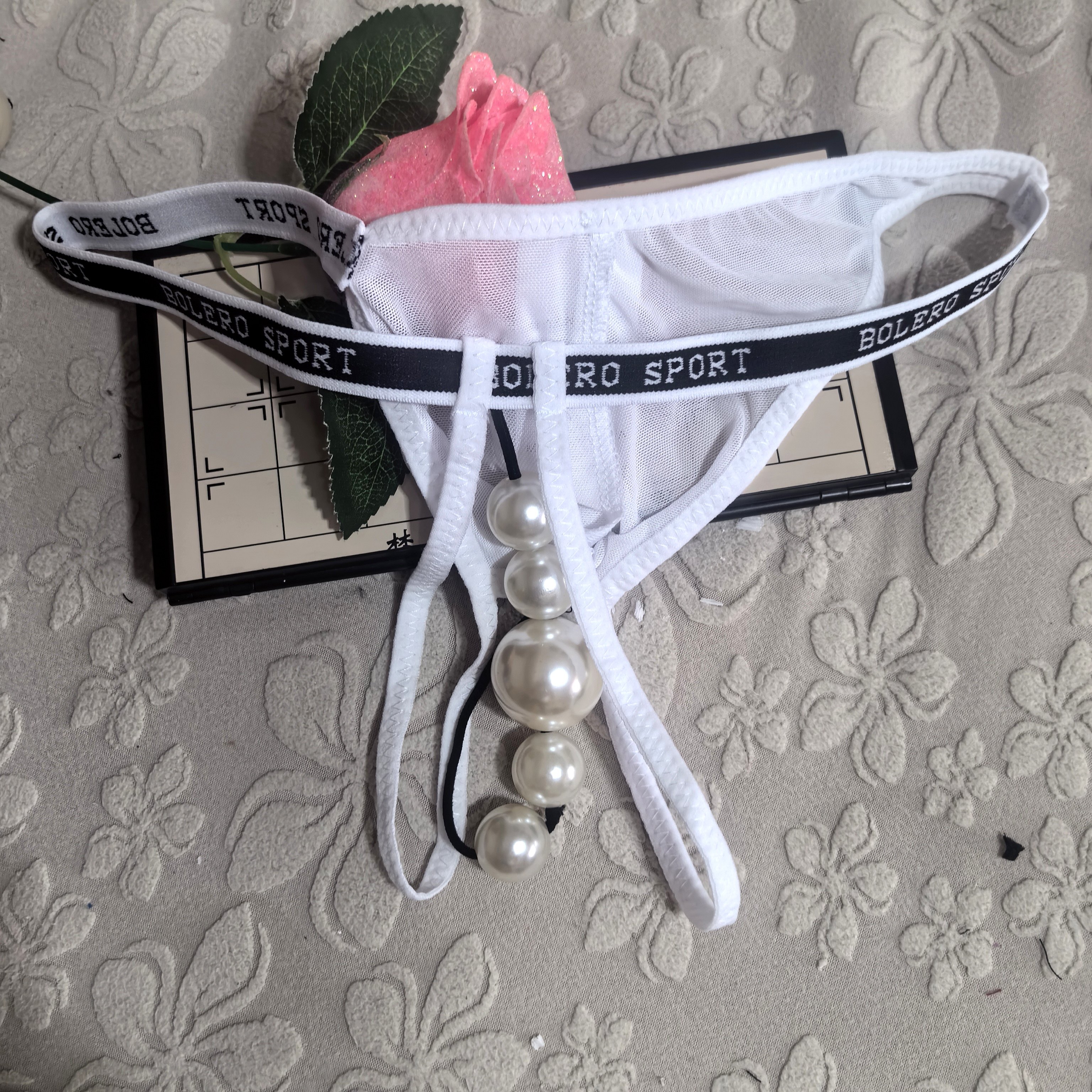 男士性感丁字裤后挂3厘米按摩大珠子塞菊高段位玩乐用品内衣短裤,淘宝优惠券,粉丝福利购,淘宝优惠卷