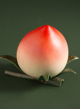 全铜蟠桃摆件家居装饰品高档礼品