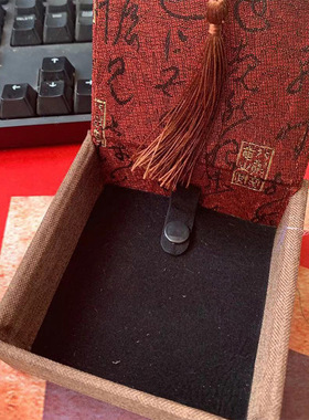 手镯盒子手串包装盒现货包装盒手链包装麻布盒手链古风