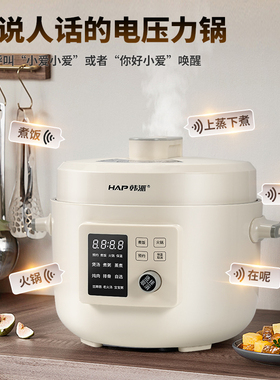 韩派电压力锅家用陶瓷釉电饭煲