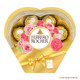 Caja regalo en forma de corazón de chocolate Ferrero Rocher de 8 piezas