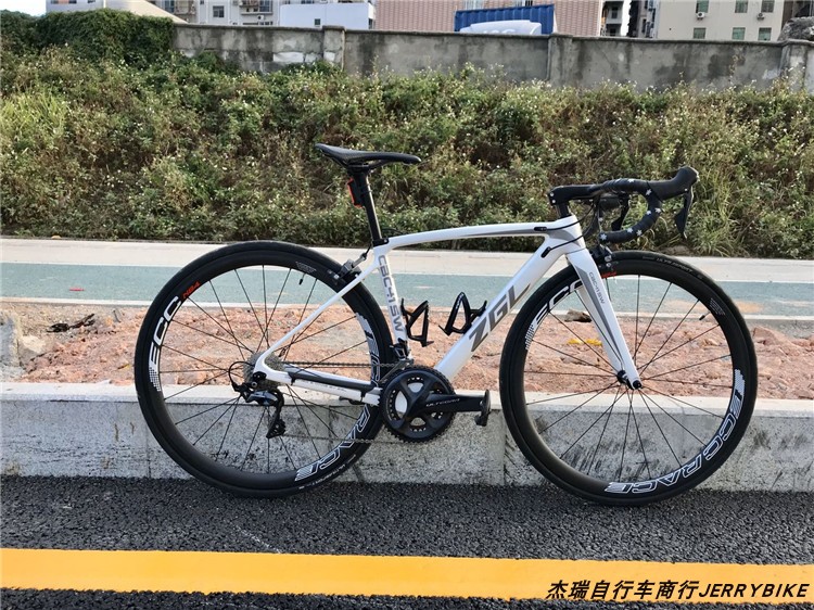 ZGL碳纤维公路车架CRB47/67/41/53气动破风22速碳刀105套件R7000-图3