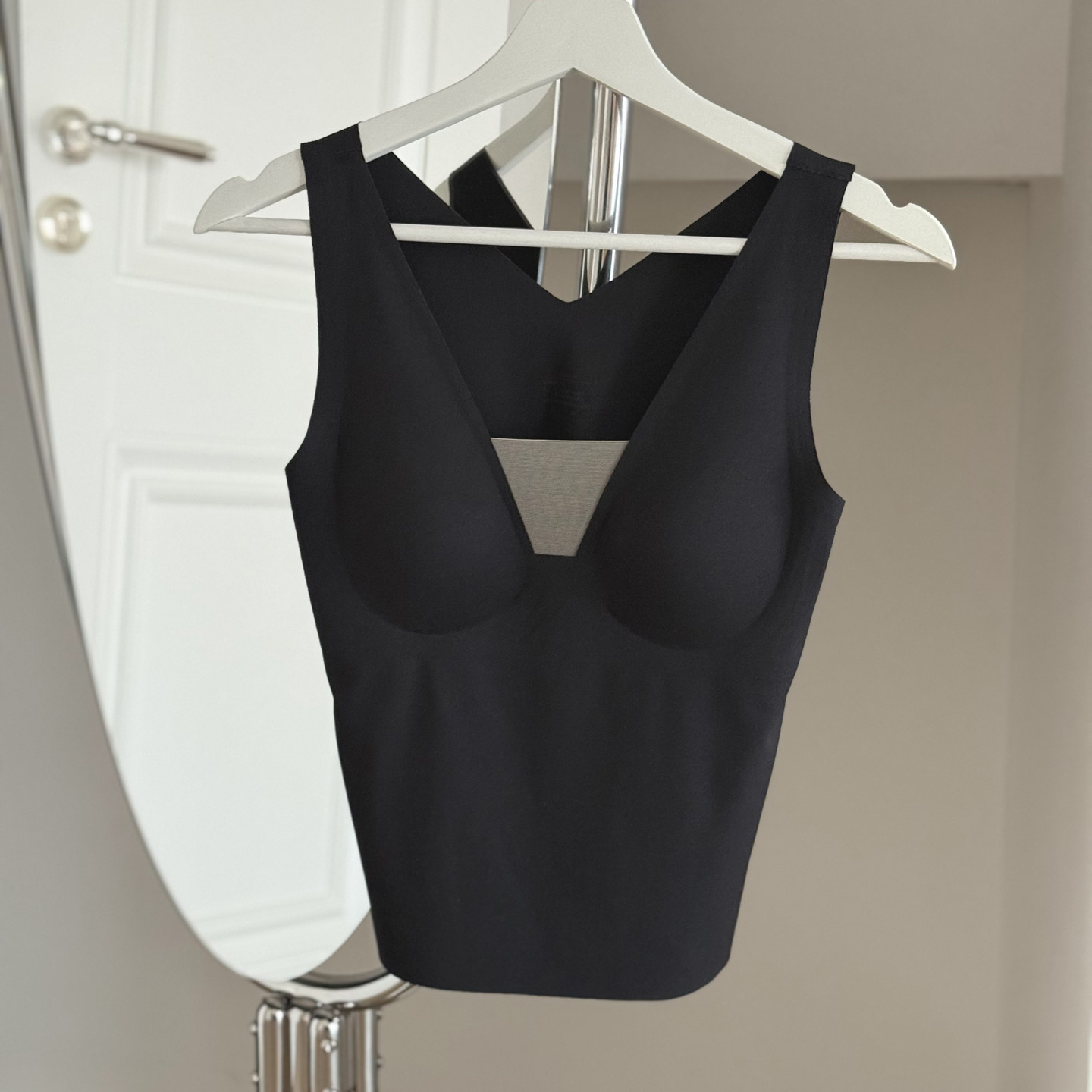 心机打底/低领深v大领口衣服内搭/无痕隐形/带胸垫保暖背心常呵护,淘宝优惠券,粉丝福利购,淘宝优惠卷