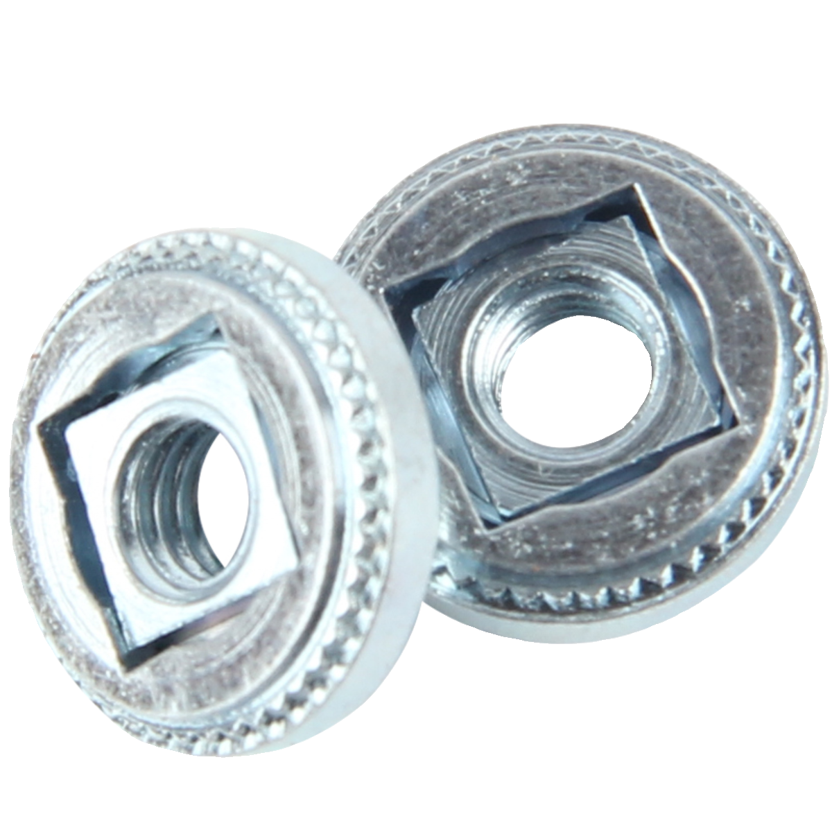 镀锌浮动压铆螺母 浮动螺母非自锁式花齿锁紧螺母AS-M3M4M5M6-1/2 - 图3