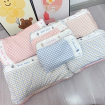 Children A type of Hemp Pillow Hooded Pillow Monts pillow High quality pillowcase 0-7 year old Kindergarten pillow cool cool