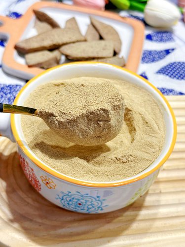 猪肝粉100g无添加虾皮香菇调味孕妇贫血补铁送婴幼儿童宝宝辅食谱 - 图1