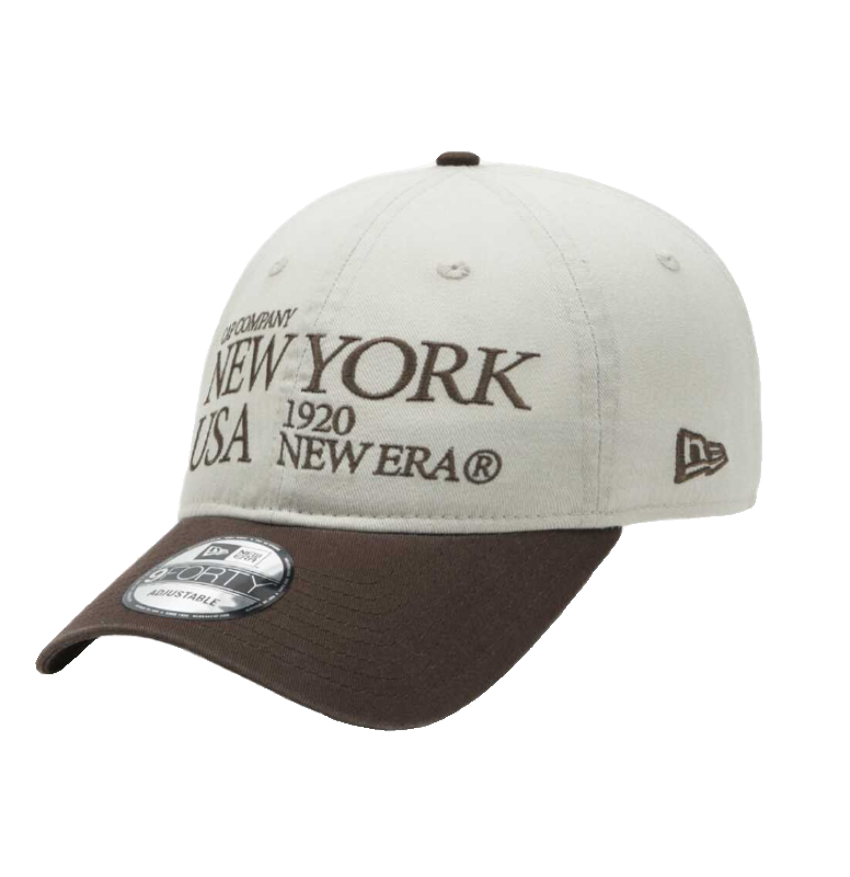 韩国New Era拼色棒球帽男女同款运动百搭软顶弯檐940字母刺绣帽子,淘宝优惠券,粉丝福利购,淘宝优惠卷