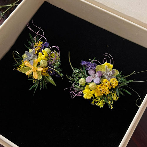 永生花戒指成品毕业季胸针森系婚礼定制多巴胺原创设计新娘花礼物 - 图2