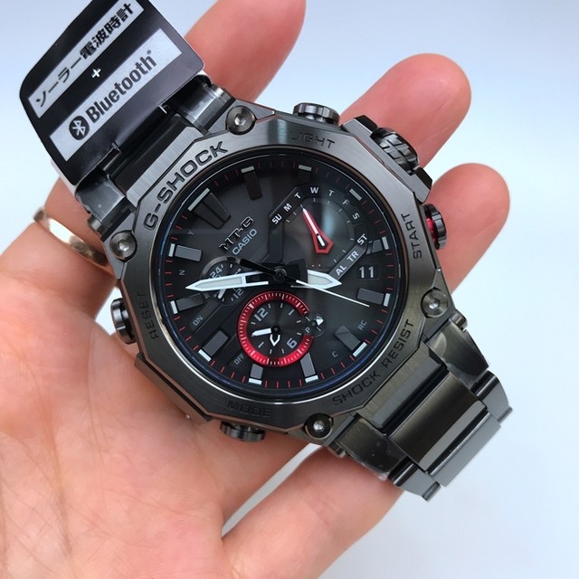 Casio G Shock Series Waterproof Solar Men S Watch Electric Wave Bluetooth Mtg B00bde 1a