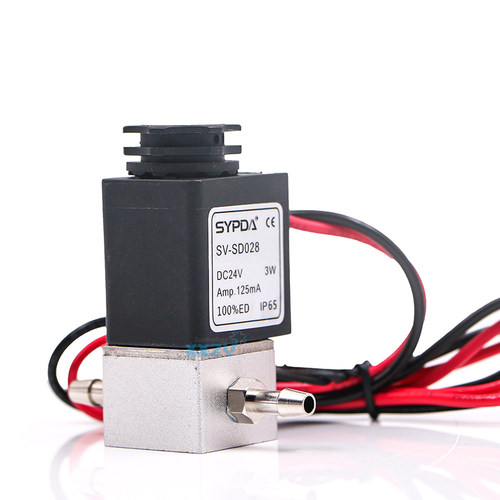赛普达两通电磁阀SYPDA SV-SD028UV平板机喷绘机墨盒两通电磁阀3W - 图2