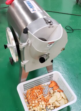 土豆萝卜茄子苹果等球茎类切片切丝切丁机  根茎类多功能切菜机