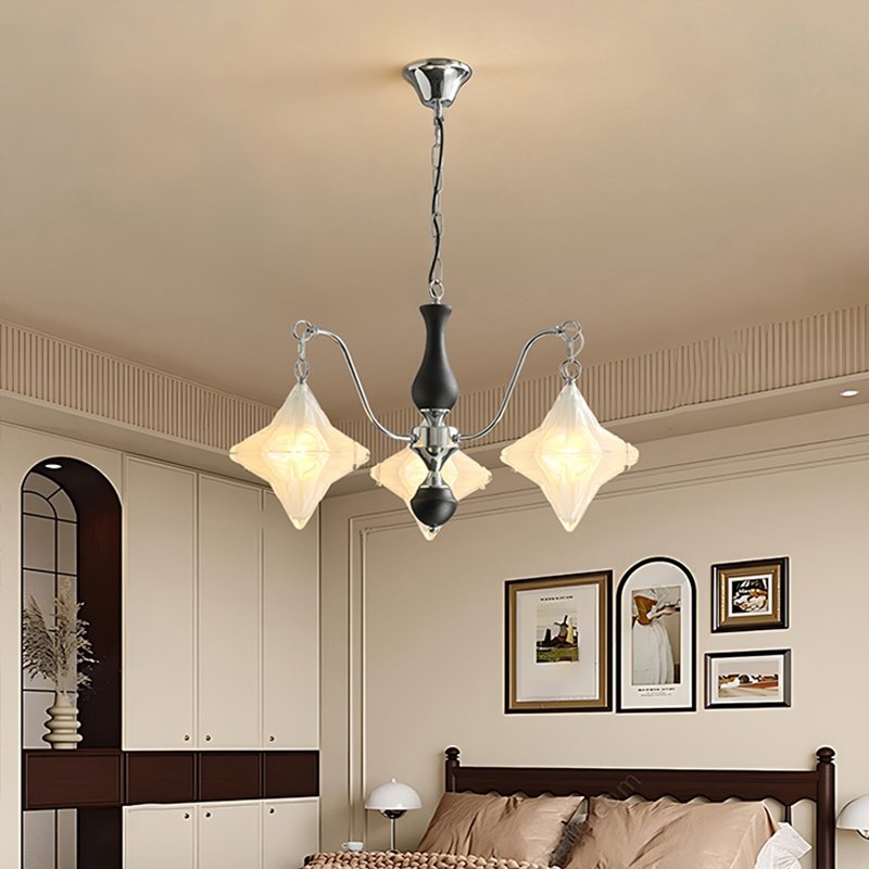 2025新款法式复古高级感星星客厅吊灯温馨氛围中古包豪斯主卧室灯,淘宝优惠券,粉丝福利购,淘宝优惠卷