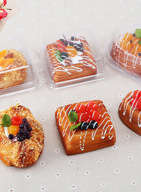 仿真风面包店餐厅拍摄道具装饰品