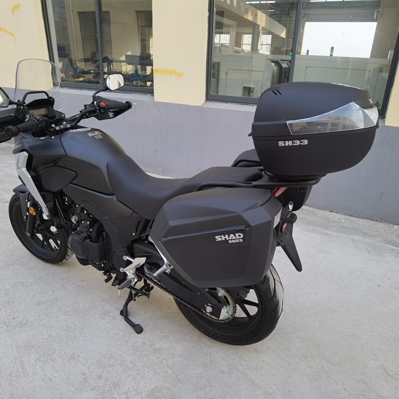 适用本田NX400 CB400X夏德边箱尾箱三箱摩托车快拆后备箱无损安装 - 图0