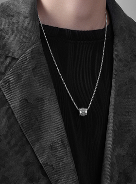 飞黄腾达貔貅转运珠纯银项链