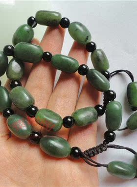 天然玉石随形手串