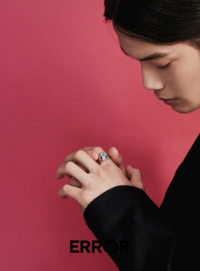 error误差21aw物质蓝宝石戒指
