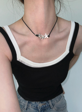 三颗海星男女通用项链