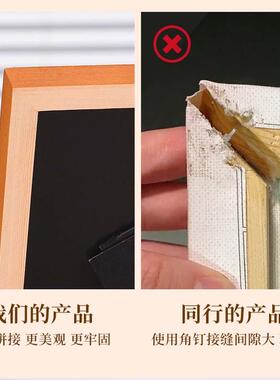 实木相框摆台洗照片欧式可摆可挂