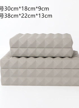 珠宝波浪纹家居客厅轻奢风首饰盒