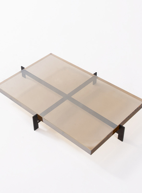 玻璃收纳洗手台浴室柜轻奢风托盘