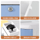 Thickened multi-layer household clothing storage cabinet