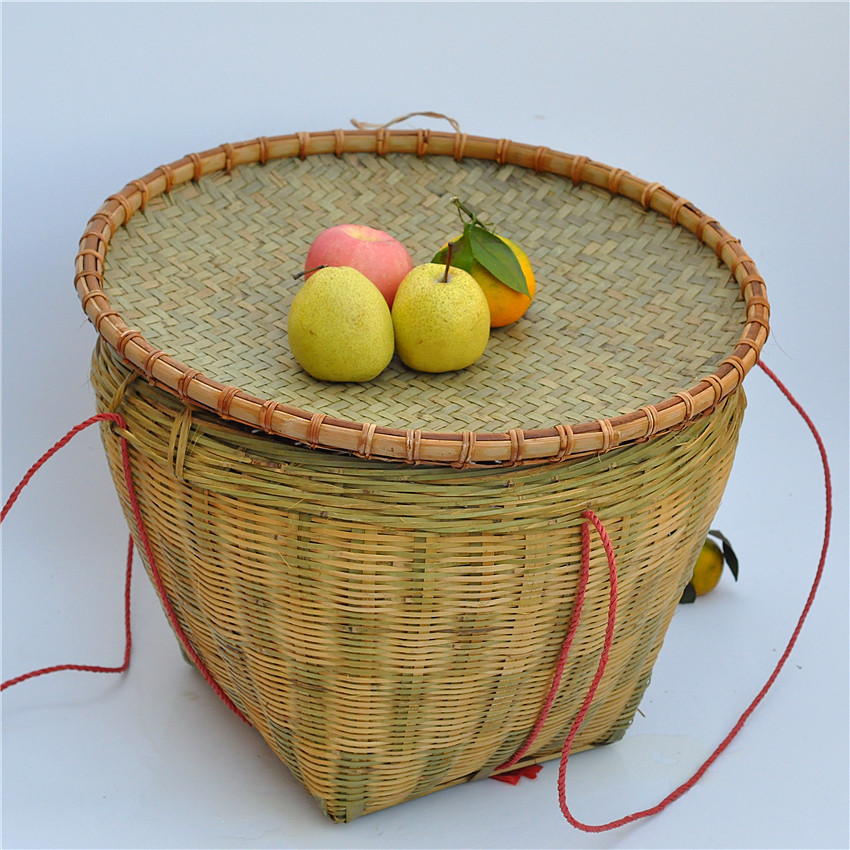 大号藤编竹编箩筐收纳篮 水果篮糖果篓洗衣物筐 种植泥土盆垃圾桶,淘宝优惠券,粉丝福利购,淘宝优惠卷