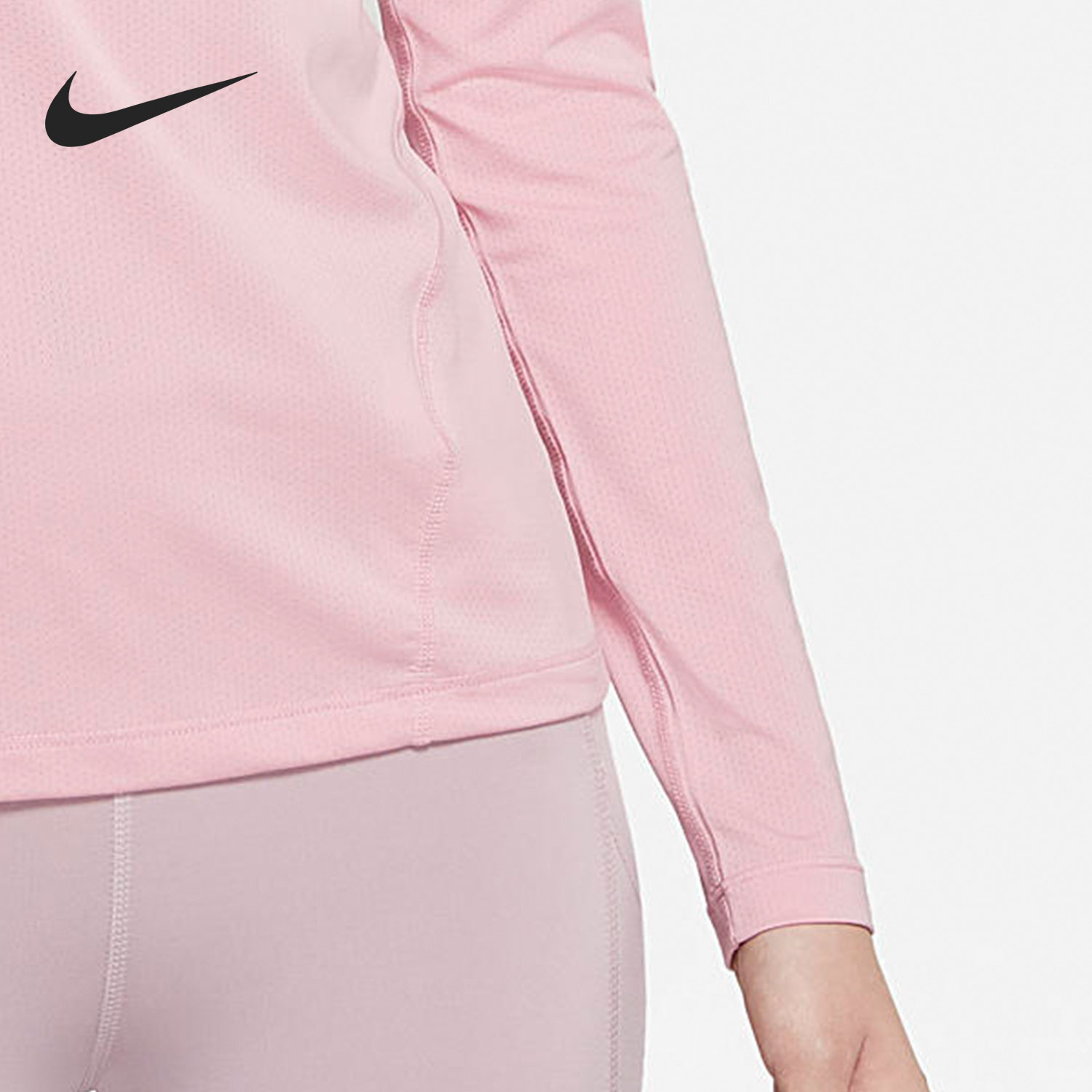 Nike/耐克正品新款女子透气休闲服瑜伽健身运动长袖T恤AO9950-630-图1