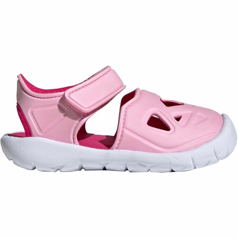 Adidas/阿迪达斯正品 童鞋夏款 男女小童包头运动凉鞋 F34806,淘宝优惠券,粉丝福利购,淘宝优惠卷