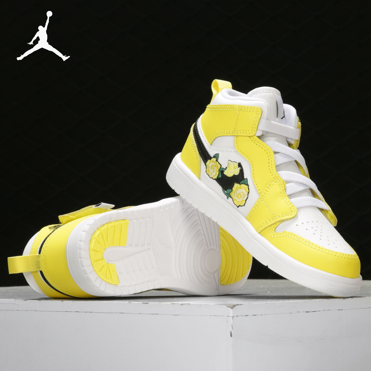 Nike/耐克正品JORDAN 1 MID ALT(PS)幼童大童运动童鞋AT4612_虎窝淘