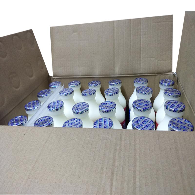广东老牌金维酸牛奶饮品草莓原纯味瓶装整箱营养早餐奶味道熟悉-图2