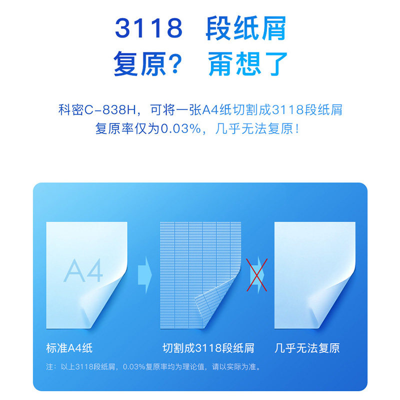 科密碎纸机办公大功率工业粉碎机 科密耀顺碎纸机