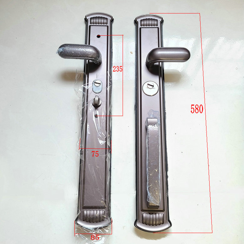 双开门对开门锁别墅大门进户门把手防盗门大拉手锌合金仿铜门锁把,淘宝优惠券,粉丝福利购,淘宝优惠卷