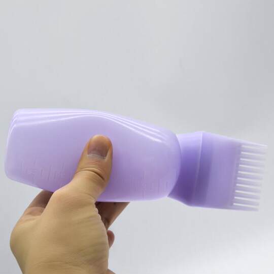 Hair dry cleaning bottle, spray bottle, hair dye comb artifact