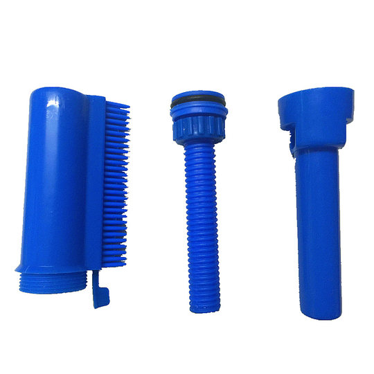 Professional multifunctional blue hair dye comb