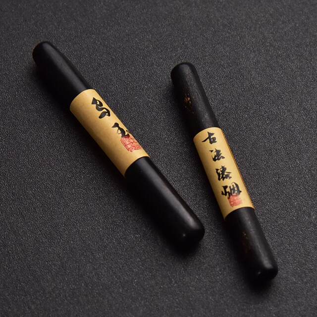 Anhui ink handmade lacquered lamps, tung oil smoked ink blocks, pure pine smoked ink ingots, calligraphy and painting works, high-end ink pills, four treasures of the study