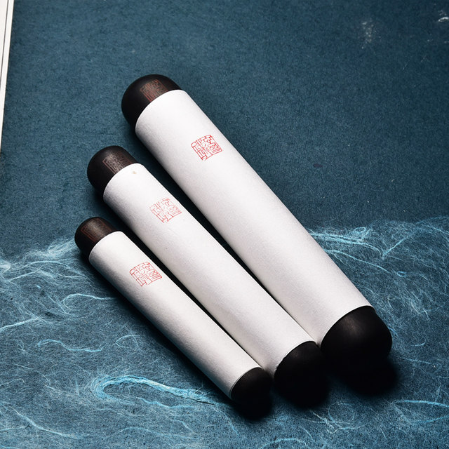 Xuanpu Zhai pine oil cigarette ink stick Hu Kaiwen ink tablet