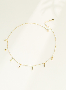 PDPAOLA女法式复古项链生日礼物